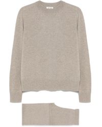 Soft Goat - Knit Cashmere Set Jumper And Straight Leg Trousers - Lyst