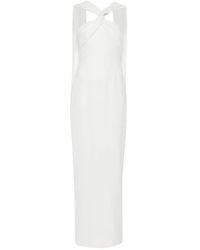 Solace London - Rona Twisted Maxi Dress - Lyst