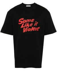 ih nom uh nit - T-shirt en coton à slogan imprimé - Lyst