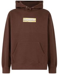 Supreme - Box Logo Drawstring Hoodie - Lyst