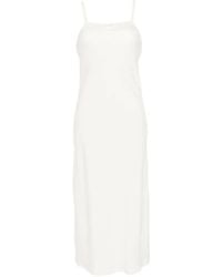 Patrizia Pepe - Square-Neck Slip Dress - Lyst