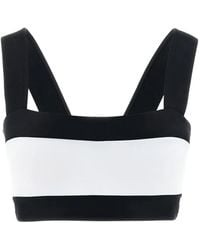 Goldbergh - Plonge Contrast-Panel Bikini Top - Lyst
