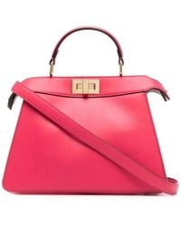Fendi - Small Peekaboo Iseeu Top-Handle Bag - Lyst
