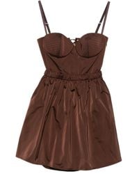 Elisabetta Franchi - Robe Courte À Détail De Corset - Lyst
