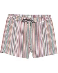 Paul Smith - Swim Short Jacquard Signature - Lyst