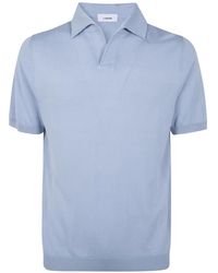 Lardini - Short-Sleeve Polo Shirt - Lyst