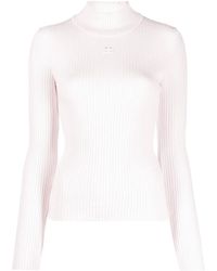Courreges - Reedition Geribbelde Trui - Lyst