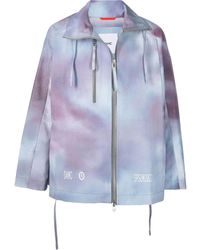 OAMC - Tie-Dye Zip-Up Lightweight Jacket - Lyst
