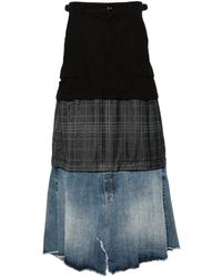 Balenciaga - レイヤード マキシスカート - Lyst