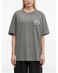 Filling Pieces - T-Shirt Gowtu À Patch Logo - Lyst