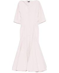 Jacquemus - Abito Midi La Moisson Plissettato - Lyst