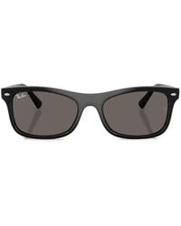 Ray-Ban - Rectangle-Frame Sunglasses - Lyst