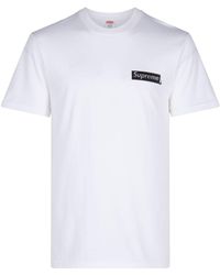 Supreme - Static Cotton T-shirt - Lyst