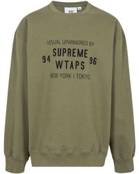 Supreme - X Wtaps Sweater Met Ronde Hals - Lyst