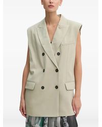 IRO - Top sin mangas con doble botonadura - Lyst