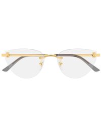 Cartier - C De Cartier Cat-Eye-Brille - Lyst