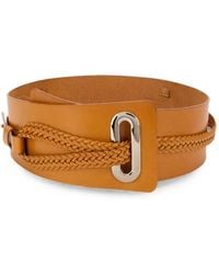 Alberta Ferretti - Braided Leather Belt - Lyst