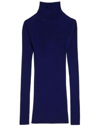 Jil Sander - Lightweight Wool High-Neck Sweater - Lyst