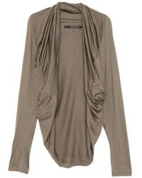 Julius - Draped Panelled Jacket - Lyst