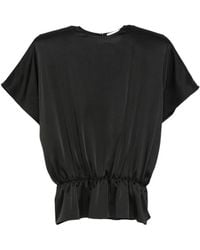 Stella McCartney - Blouse Met Gewatteerde Schouders - Lyst