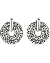 John Hardy - Sterling Icon Link Earrings - Lyst