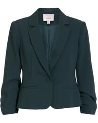 Cinq À Sept - Le Petit Khloe Ruched-Sleeve Blazer - Lyst
