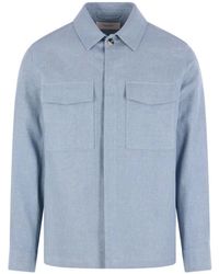 Agnona - Hemdjacke mit Taschen - Lyst