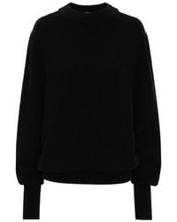 Victoria Beckham - Relaxed-Fit Ribbed-Knit Sweater - Lyst