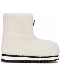 Dolce & Gabbana - Bottines À Patch Logo - Lyst