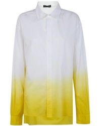 Maria Calderara - Chemise À Effet Tie Dye - Lyst