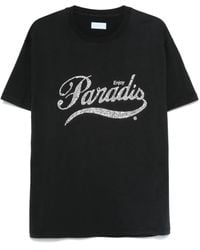 3.PARADIS - Crystal-Logo T-Shirt - Lyst