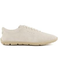 Giorgio Armani - Suede Sneakers - Lyst
