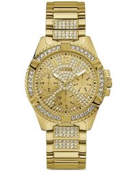 Guess - Crystal-Embellished 40Mm Watch - Lyst