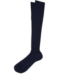 Brunello Cucinelli - Geribbelde Sokken - Lyst