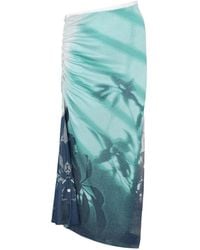 Ph5 - Lina Ruched Midi Skirt - Lyst