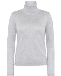 EMERSON RENALDI - Roll-Neck Knitted Sweater - Lyst