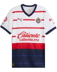 PUMA - Chivas V-Neck T-Shirt - Lyst