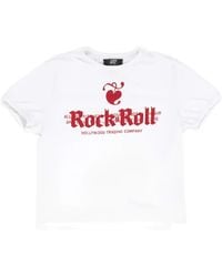 HTC - Rock & Roll Graphic-Print Boxy-Fit T-Shirt - Lyst