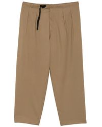 Seven Gauge - Pantalones Plisados Con Cinturón - Lyst