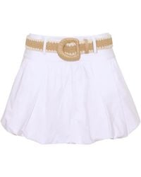Cara Cara - Belted Bubble-Hem Shorts - Lyst