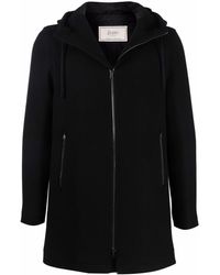Herno - Zipped Down Hooded Coat - Lyst