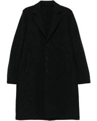 Harris Wharf London - Abrigo de lana con botones - Lyst