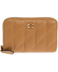 COACH - Cartera con cremallera en el contorno - Lyst