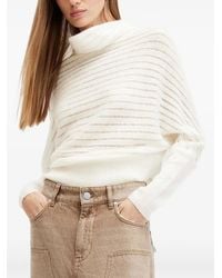 AllSaints - Ridley Striped High-Neck Sweater - Lyst