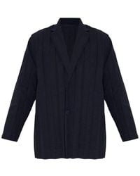 Issey Miyake - Blazer À Design Côtelé - Lyst