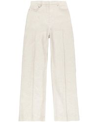 Jacquemus - Sauge Flared Broek - Lyst