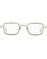 Akoni - Cassino Rectangular-Frame Sunglasses - Lyst