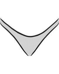 Maison Close - Pure Tentation Sheer High-Cut Thong - Lyst