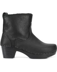 womens clog booties