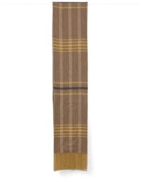 Etro - Check Paisley-Print Scarf - Lyst